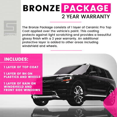 Why the Ceramic Pro Bronze Package is the Best Choice for Your Car